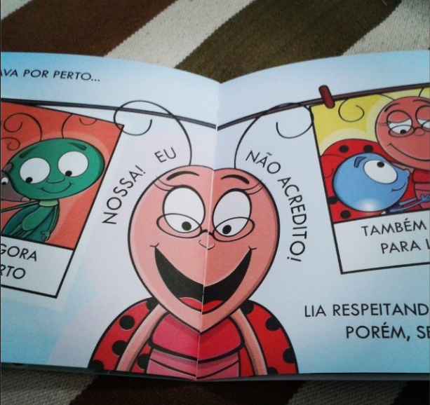 Ilustração do livro Inclusão no Coração