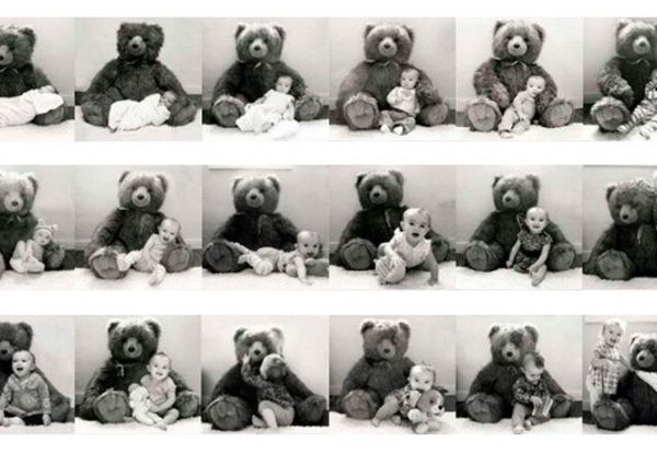 Registro fotográfico de crescimento de bebê — exemplo 4