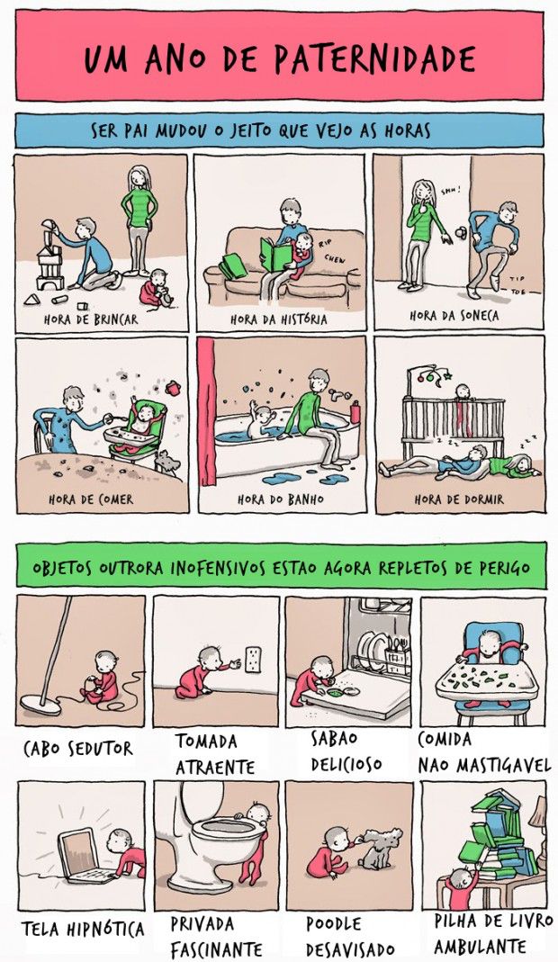 Um ano de paternidade — família