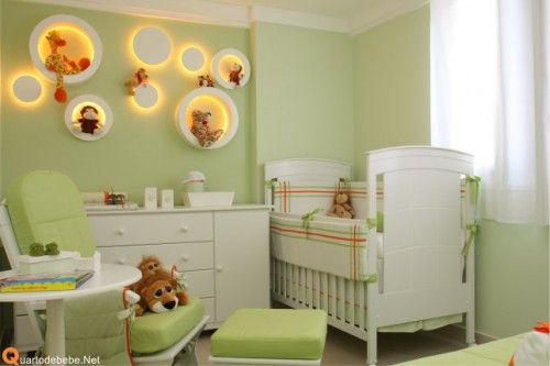 Decoração quarto de bebê safari