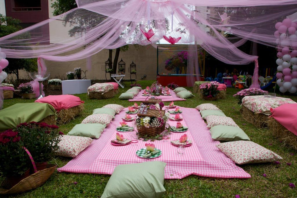 Dicas de Decoração de Festa Piquenique
