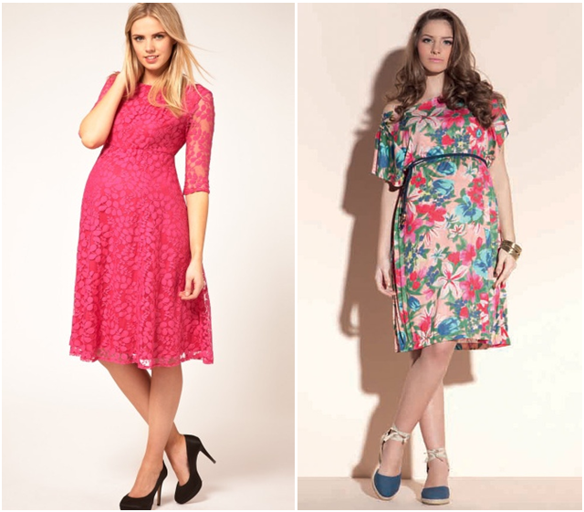 Vestidos de grávidas — inspirações