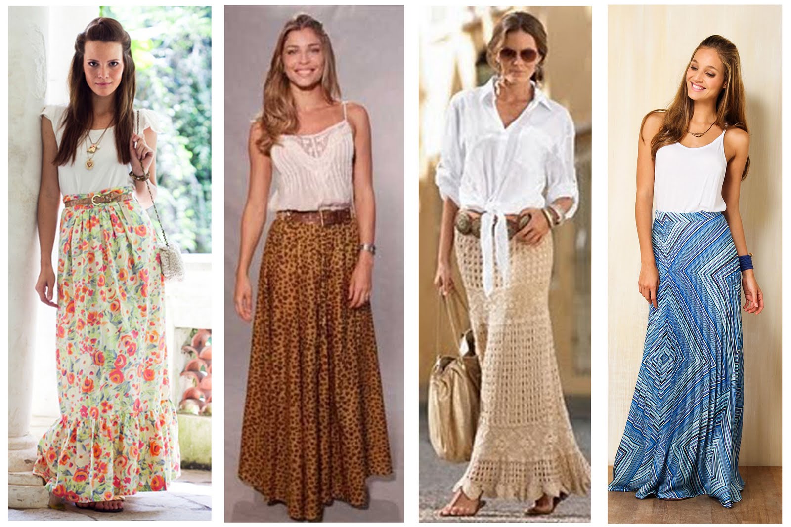 Mais looks com vestidos e saias longas
