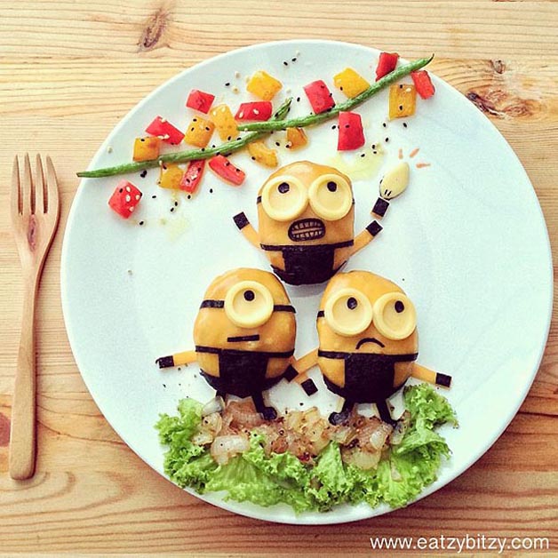 creative food art bento