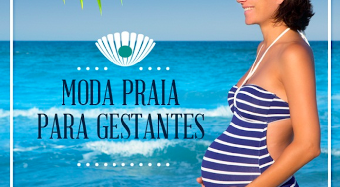 Moda praia gestante