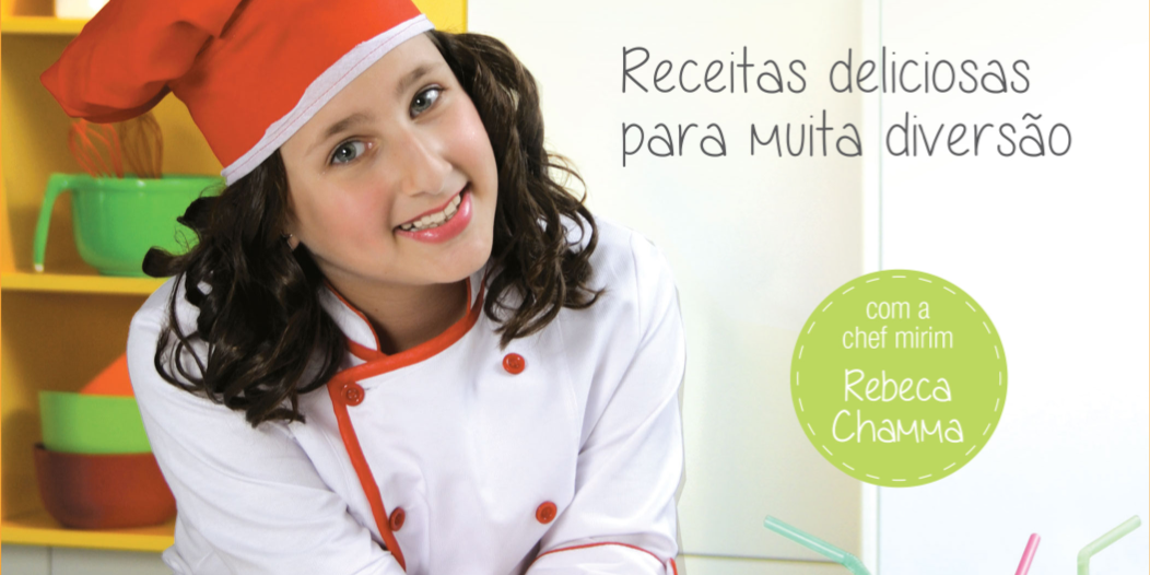 Livro Infantil de receitas Festa da Rebeca