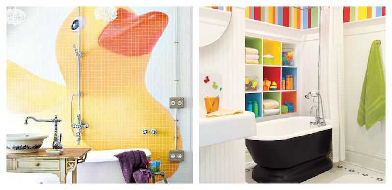 Decoração de banheiro infantil
