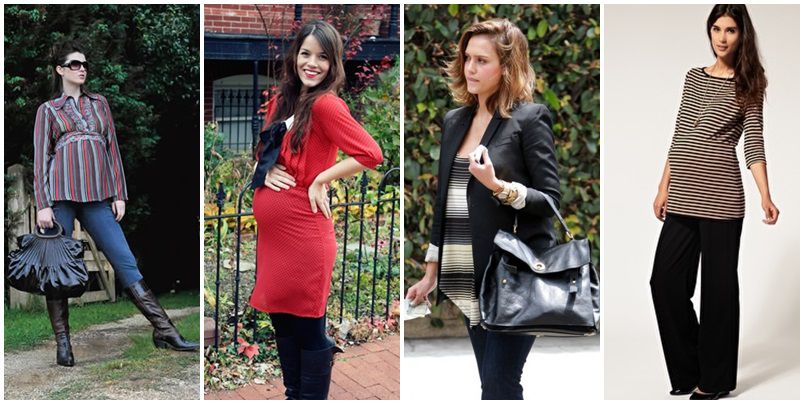 Moda gestante: roupas para trabalhar durante o último trimestre