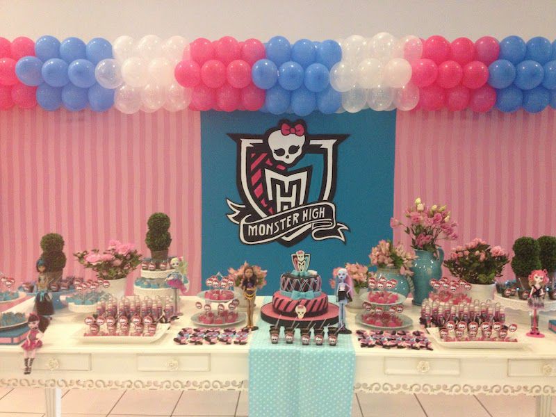 festa-monster-high-azul-rosa-branco