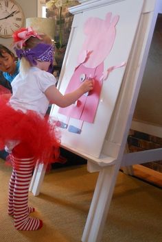 Brincadeiras temáticas para festa Peppa Pig