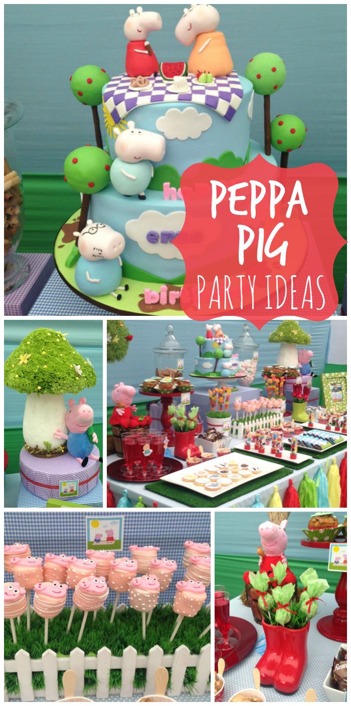 Ideias de decoração para festa Peppa Pig