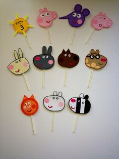 Tags e etiquetas temáticas para lembrancinhas Peppa Pig