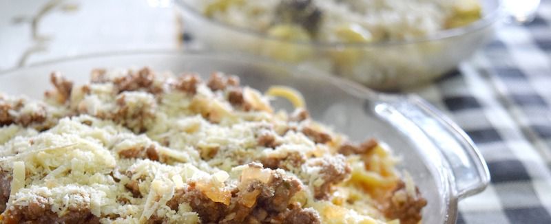 Receita de espaguete e arroz integral com brócolis e champignon