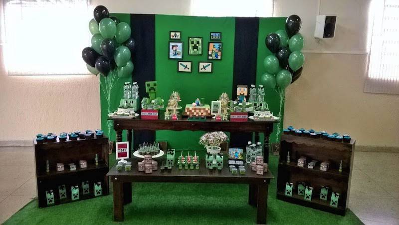 festa-infantil-minecraft