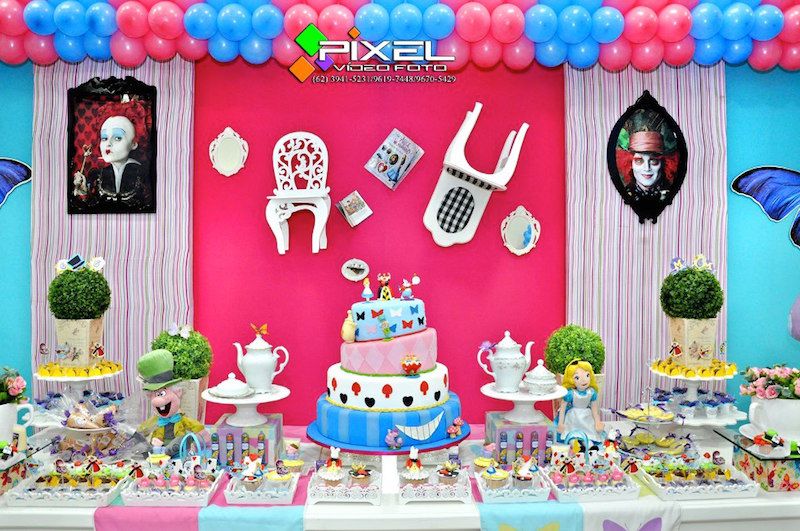 Dicas para Festa Infantil Alice no País das Maravilhas
