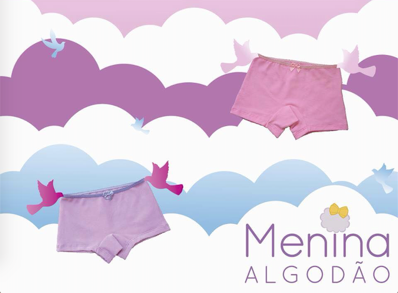 Moda Infantil para meninas: Calcinhas