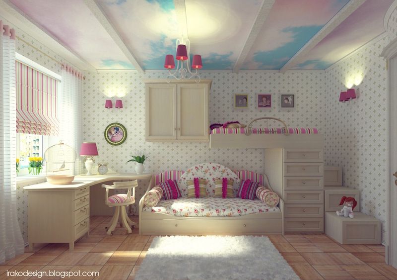 quarto-infantil-feminino-flores
