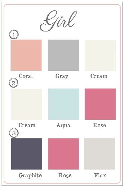 nursery colors