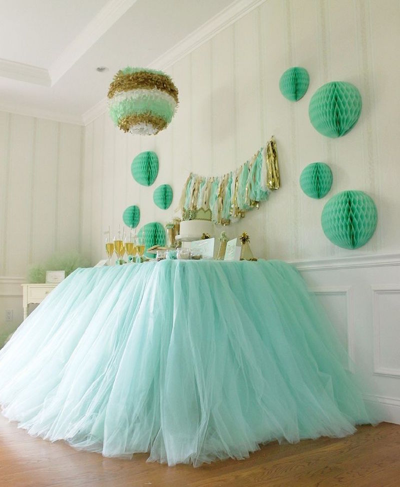 decoração-festa-infantil-mesa-verde