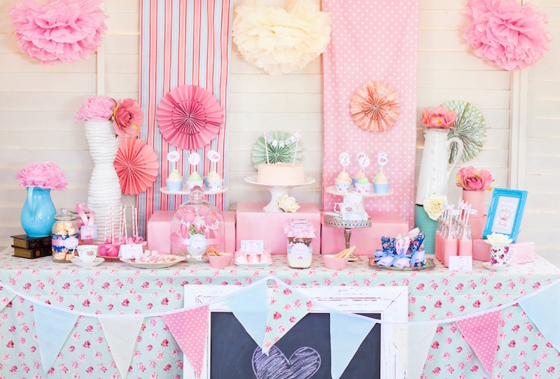 decoração-festa-infantil-pompons