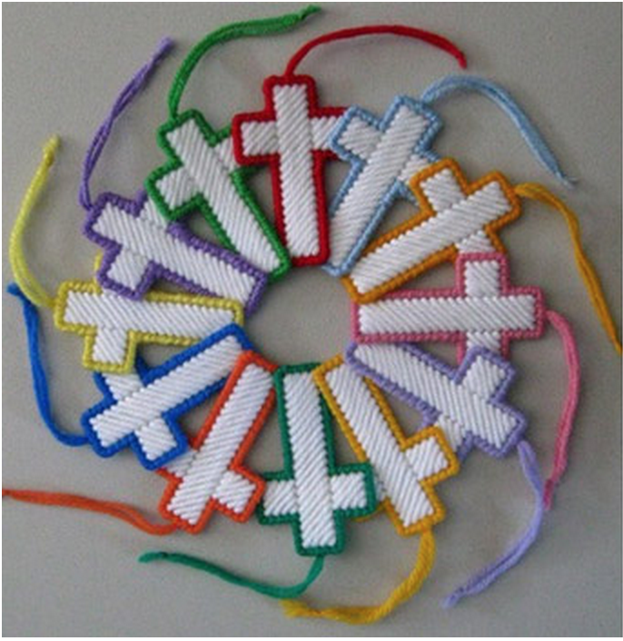 decoração-páscoa-cruz