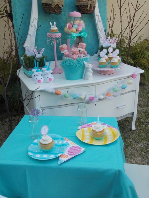 decoração-páscoa-mesa