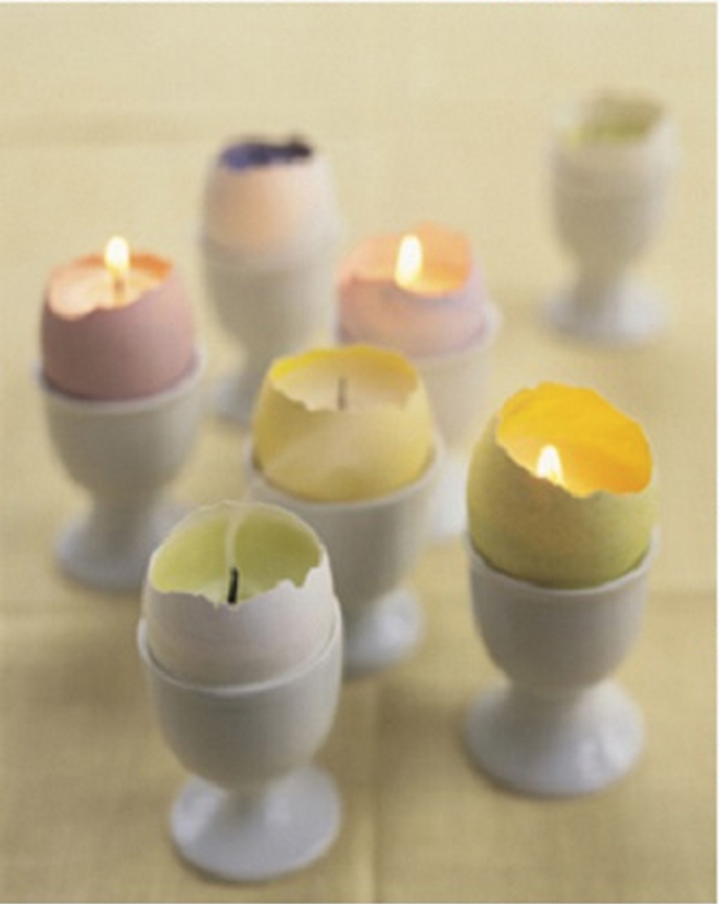 decoração-páscoa-velas-em-ovos