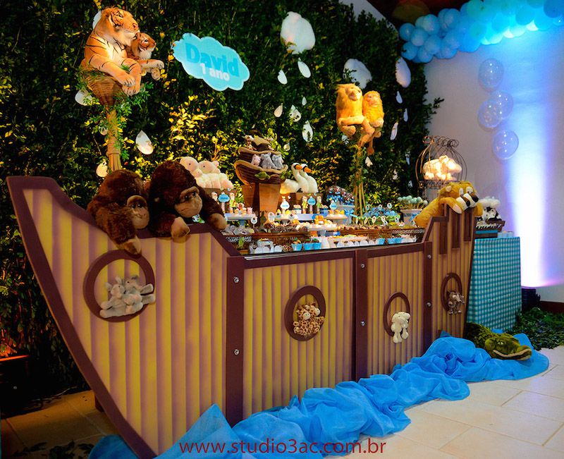 Dicas para fazer Festa Infantil com o tema Arca de Noé