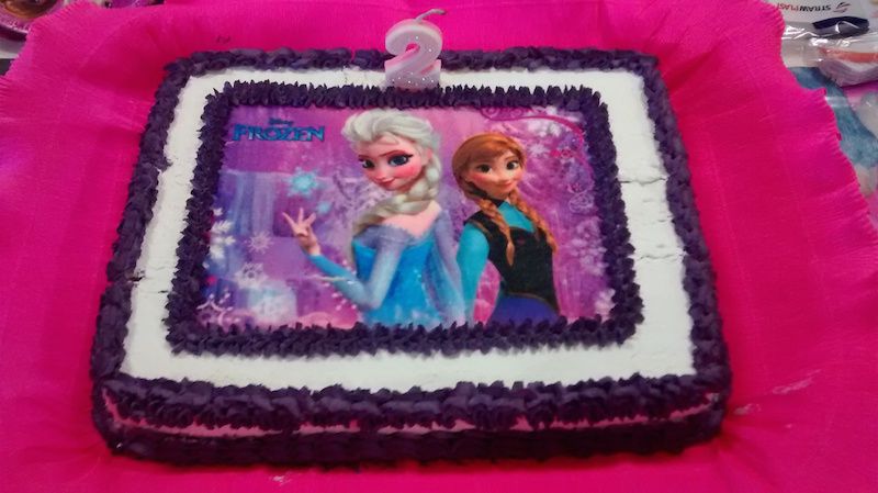 Festa Frozen- Aniversário da Rachel