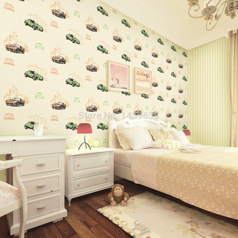 papel-de-parede-quarto-infantil-carros
