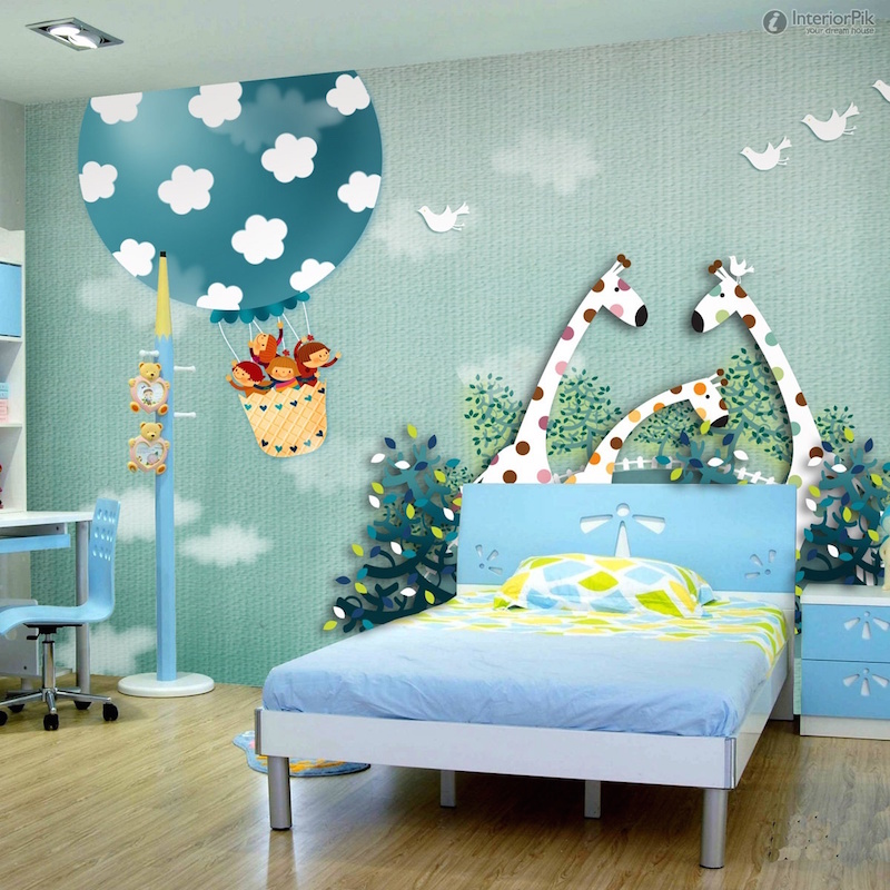 papel-de-parede-quarto-infantil-verde