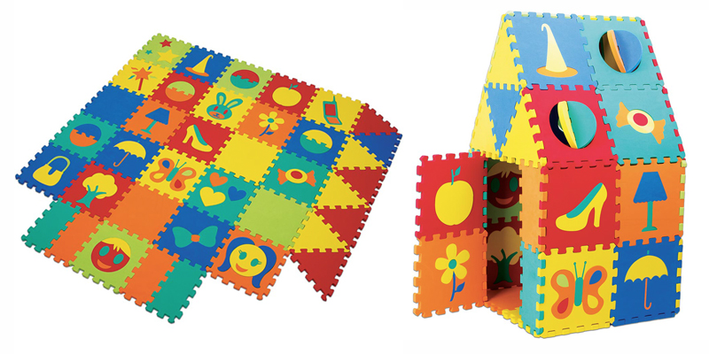 Brinquedos educativos: Tapete Casinha, diversão total para crianças!