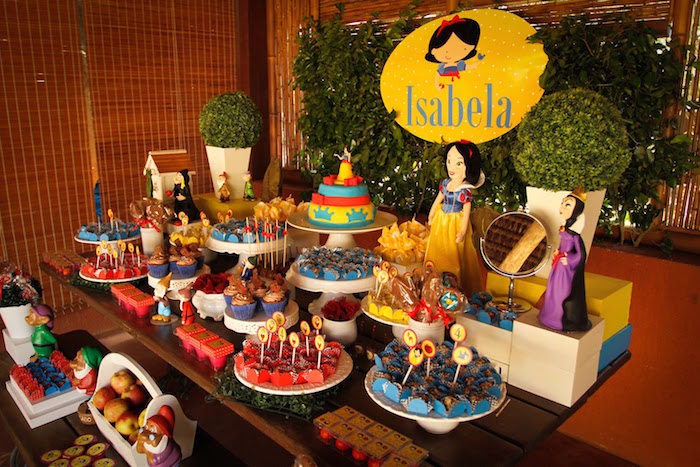 festa-branca-de-neve-decoração