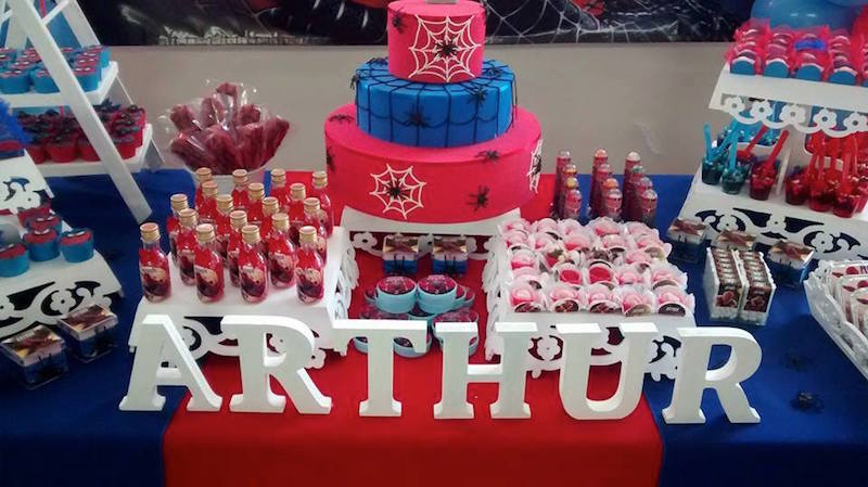 festa-infantil-homem-aranha-mesa-
