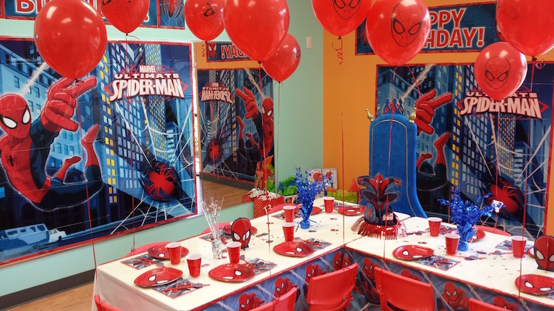 festa-infantil-homem-aranha-salão