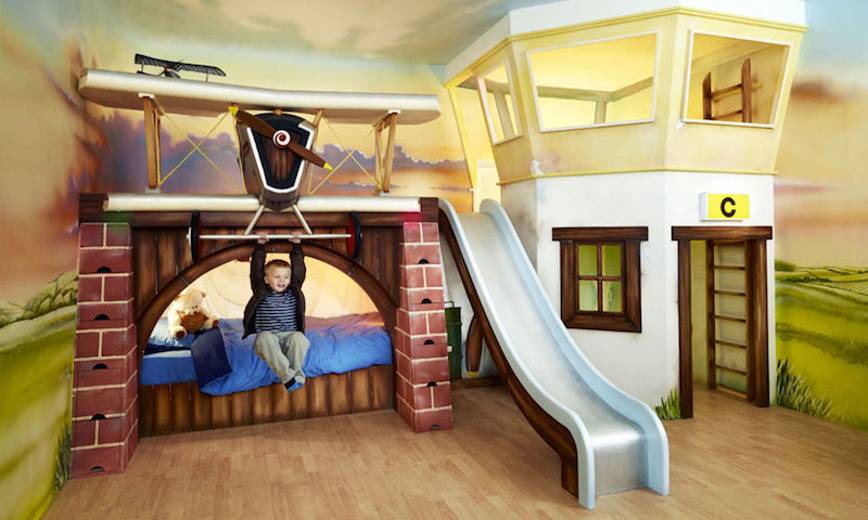 quarto-infantil-aviões-decoração