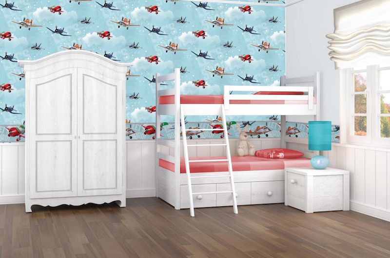 blue children's bedroom