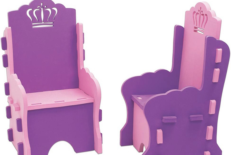 Poltrona Princesa – conforto e estilo para as pequenas