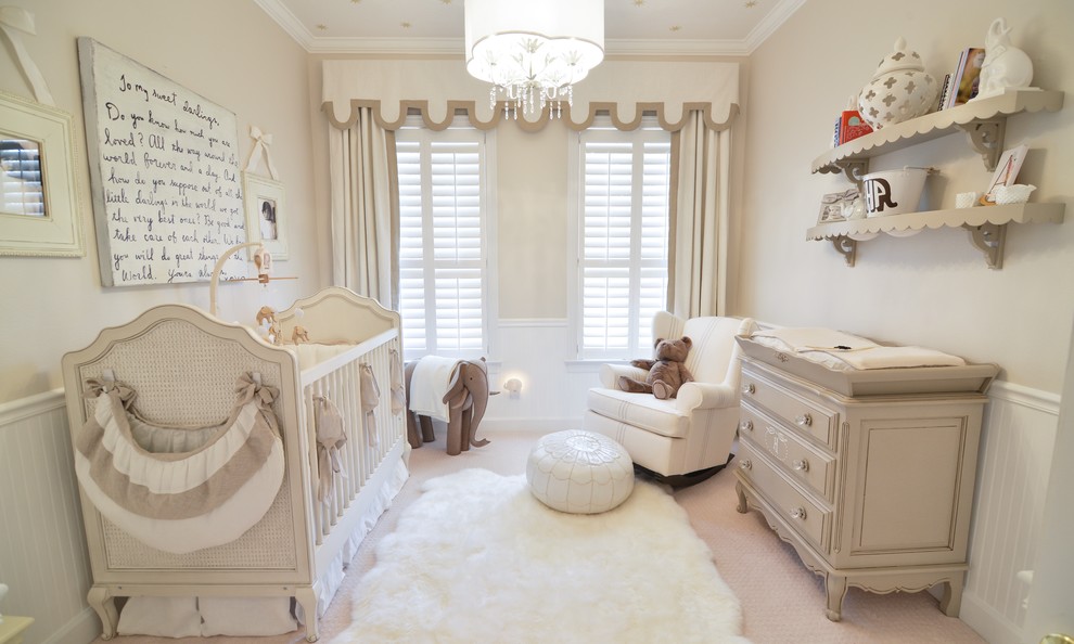 Ideias Criativas Para Decoração de Quarto Infantil Bege