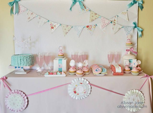 festa-do-pijama-decoração-meninas