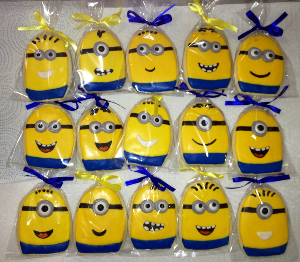 festa-infantil-minions-cookies