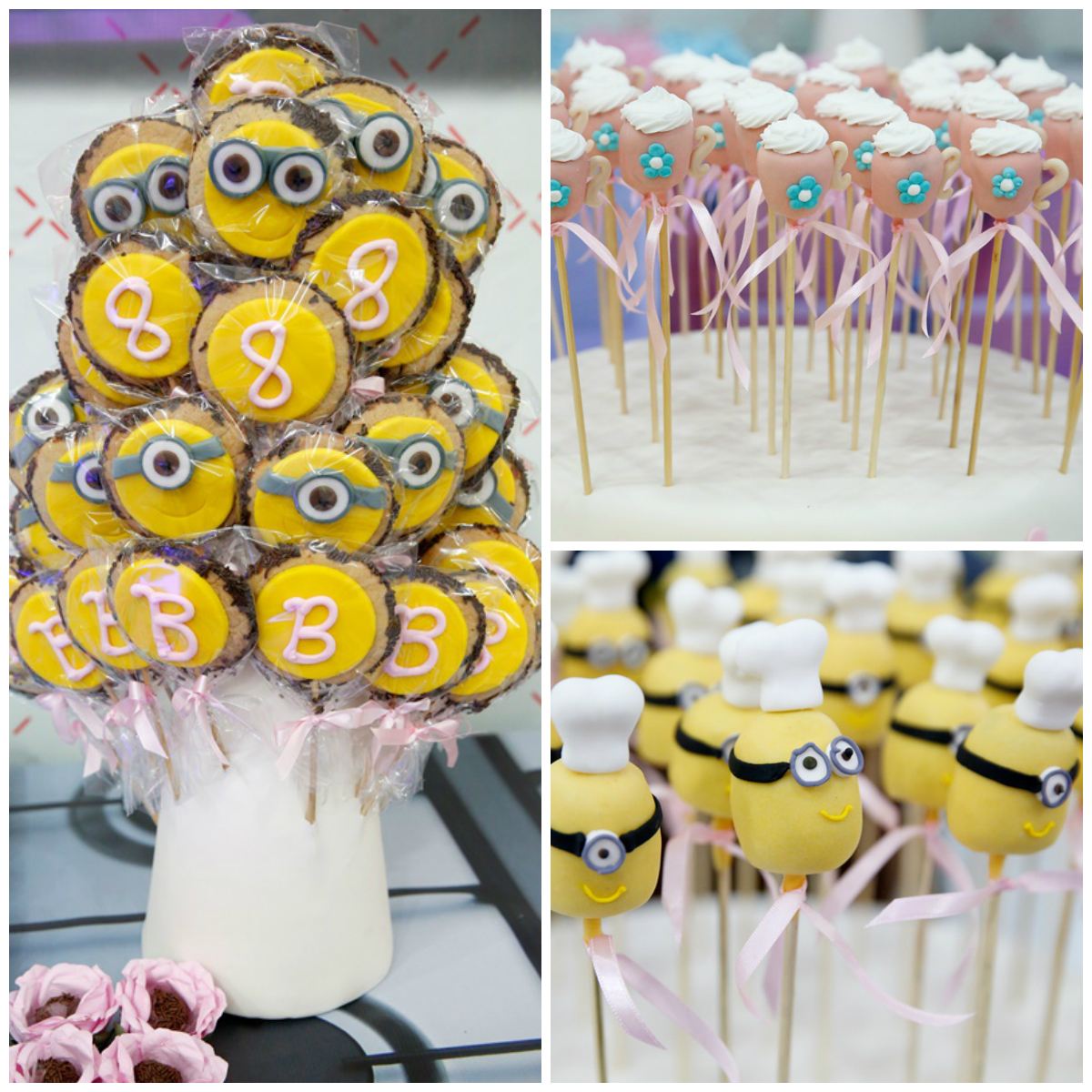 festa-infantil-minions-menina
