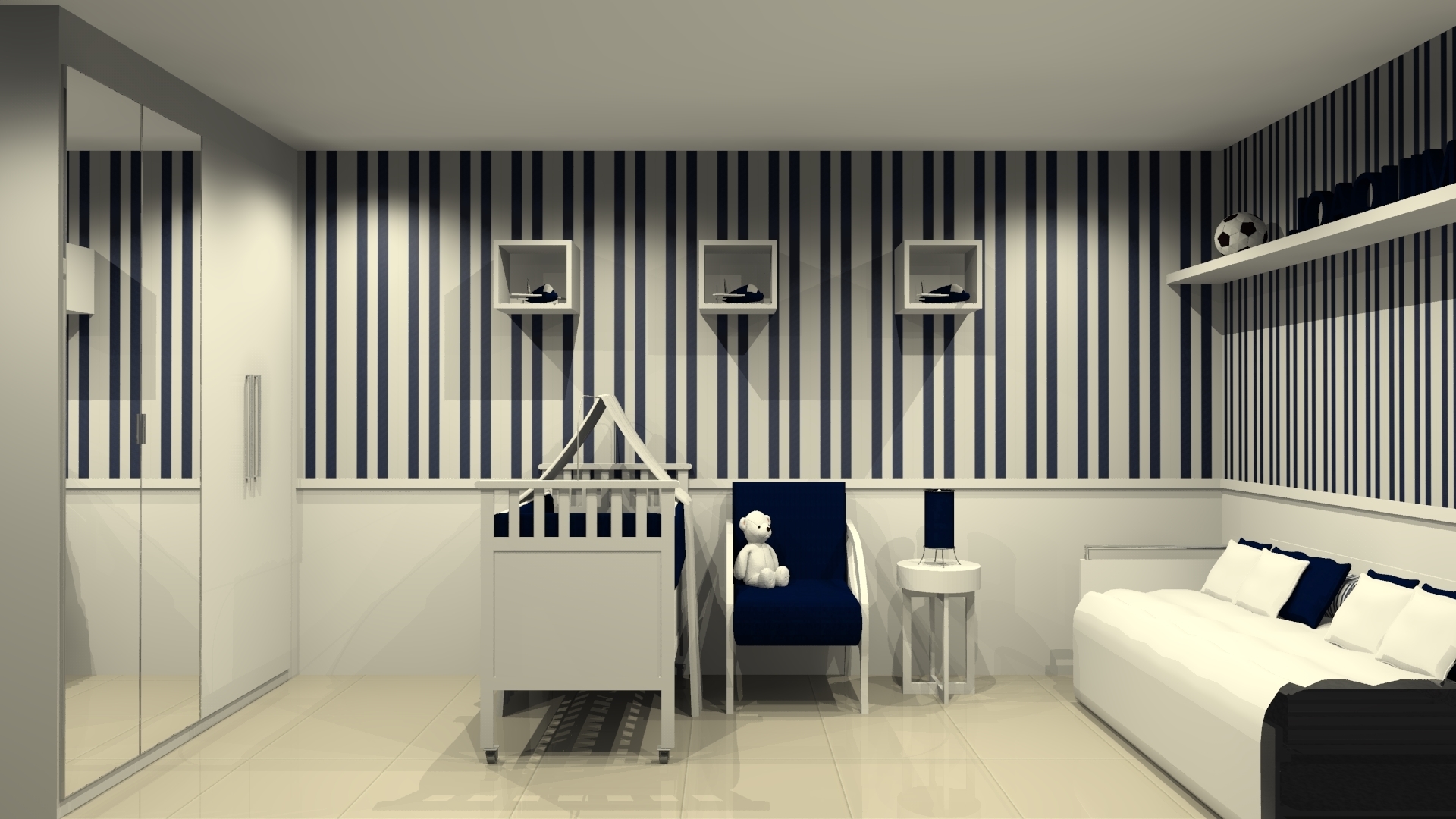 quarto-de-bebê-menino-listras