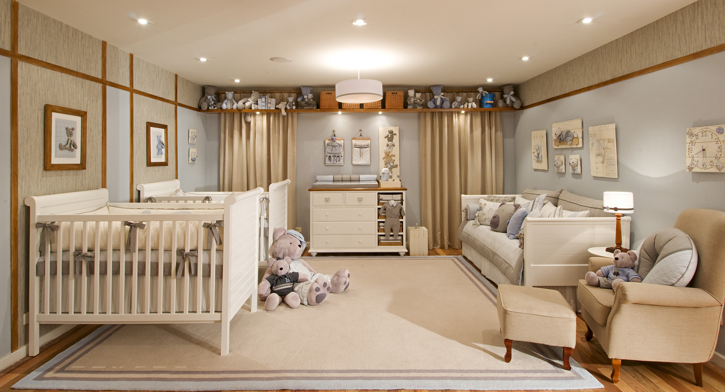 10 Ideias Práticas Para Decorar Um Quarto de Bebê Gêmeos!