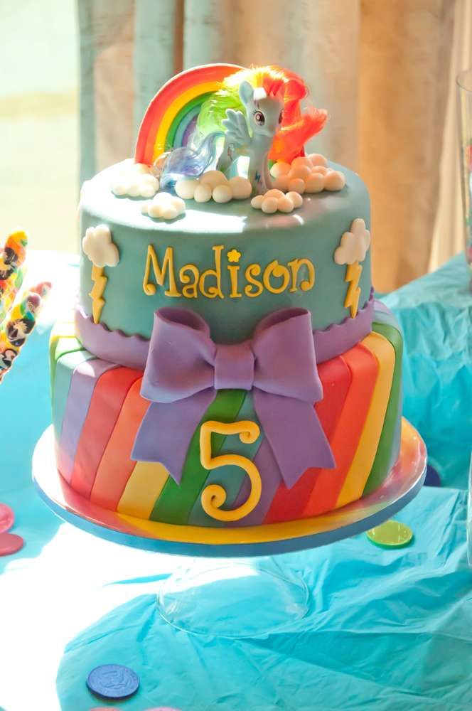 festa infantil my litlle poney bolo