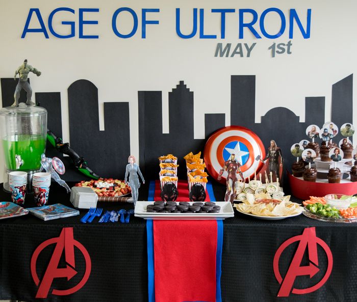 festa infantil vingadores