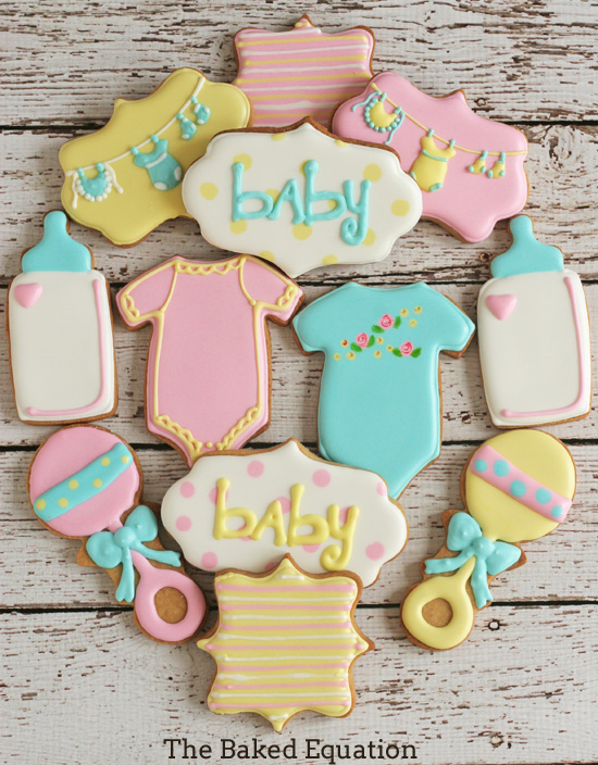 lembrancinhas chá de bebê biscoitos