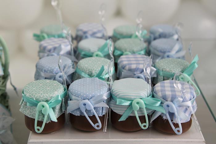 lembrancinhas chá de bebê brigadeiro de pote