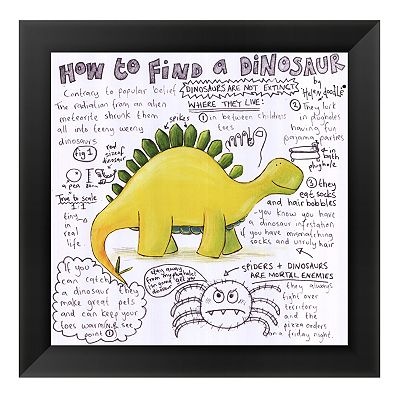 quadro para quarto de bebê dinossauro