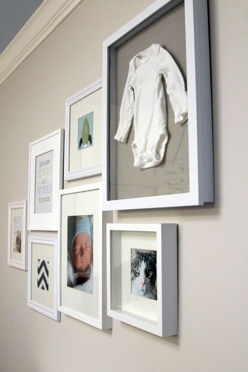 quadro para quarto de bebê memórias